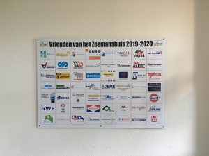 Sponsorbord Zeemanshuis Eemshaven