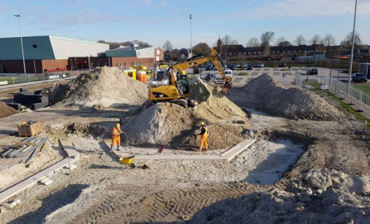 Van niks, naar zandbak, naar sportief-paradijs: De Strip en Roegte.