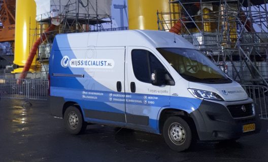 Hijsspecialist.nl voert MPI onderzoek uit op 30 meter hoogte