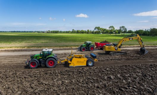 Voorjaarsseizoen egaliseren afgerond voor Elzinga Loon- en Grondverzet