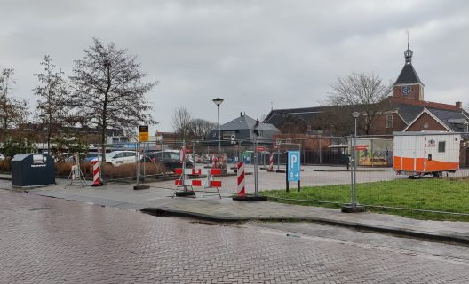 Werkzaamheden Hoofdstraat Oost en Schoolstraat in Uithuizen